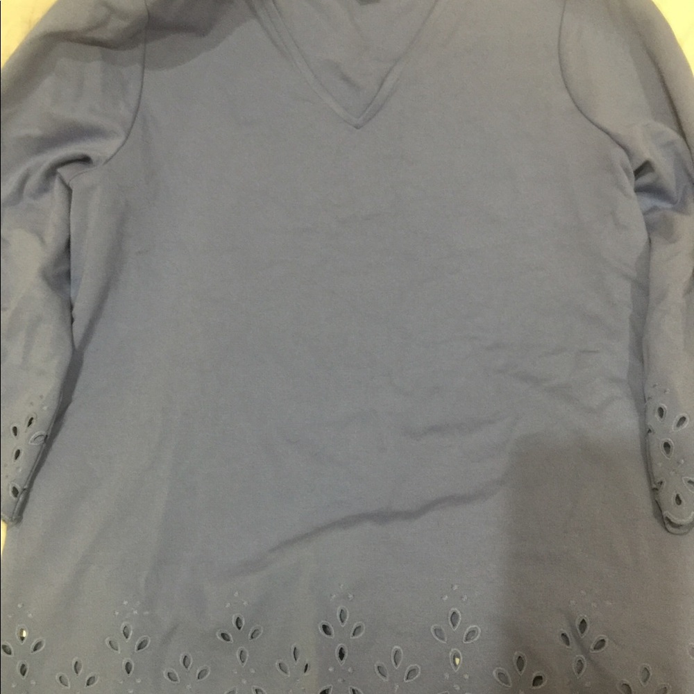 Embroidered top by Ann Taylor
